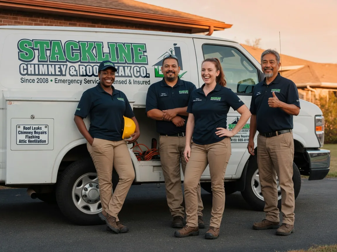 Chimney flashing repair company in Lincoln, AL